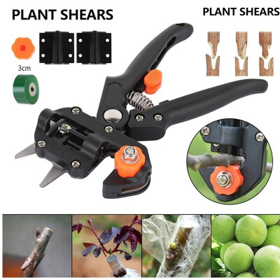 

New Grafting Machine Garden Tools with 3 Blades Chopper Tree Grafting Tools Secateurs Scissors Grafting KIT