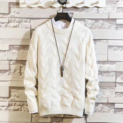 

Toponeto Mens New Autumn Winter Casual Long Sleeve Knitting Sweaters Tops Blouse