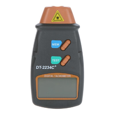 

Digital Lasers Photo Tachometer Non Contact RPM Tach Digital Lasers Tachometer Speedometer Speed Gauge Engine Measurement Tool DT
