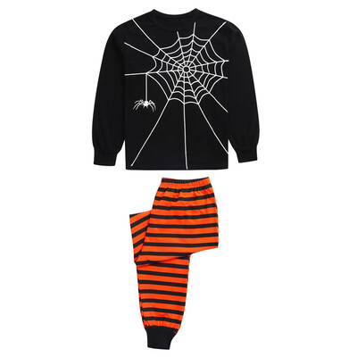 

Tailored Women Family Matching Halloween Spider Web Pajamas Pants Set Sleepwear Nightwear
