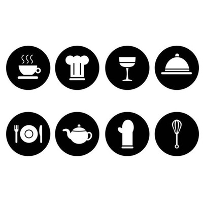 

Wall Kitchen Sticker Home Decoration Deer Wall Black Sticker Decal Kitchen Decor Paste