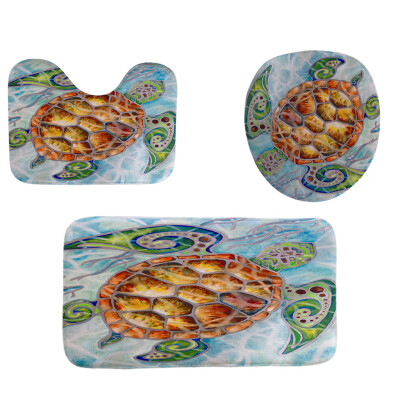 

〖Follure〗3pcs Non-Slip Bath Mat Bathroom Kitchen Carpet Doormats Decor