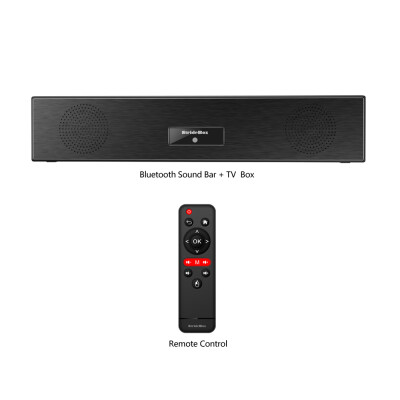 

StrideBox Z1 Bluetooth Sound Bar Android TV Box Amlogic S905X 40W Speaker Android 60 Quad-core 1G 8G Support H265 HDR 4K DLN