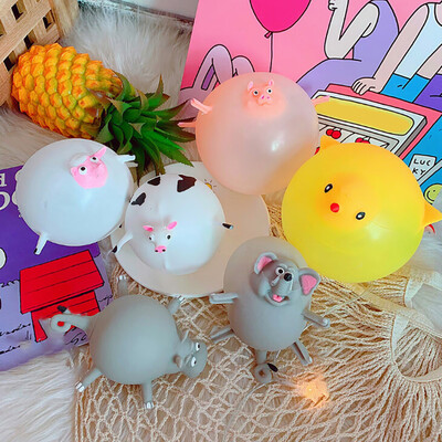 

YIWULABalloon Toys Inflatable Decompression Balloons Blow Up Balloons for Kids