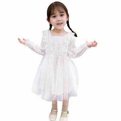 

Girls Dress Long Sleeve Kids Flower Dresses Children Princess Girls Dresses Autumn Kids Dress For Girl