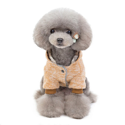 

Winter Pet Clothes Dog Hoodies Warm Wool Autumn Leisure Dog Sweatshirts Small Cat Jacket Large Dogs For Dogs Bichon -XXL