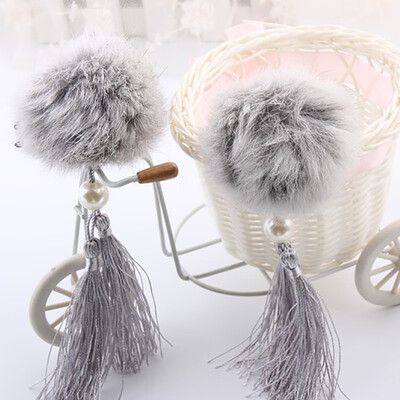 

2019 Baby Tassel Hairpins Chinese Style Tang Dynasty New Year Headdress children Cheongsam Hanfu Women Accessories