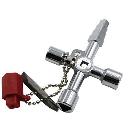 

Multifunction Square Key Wrench Triangular Train Electrical Cabinet Universal