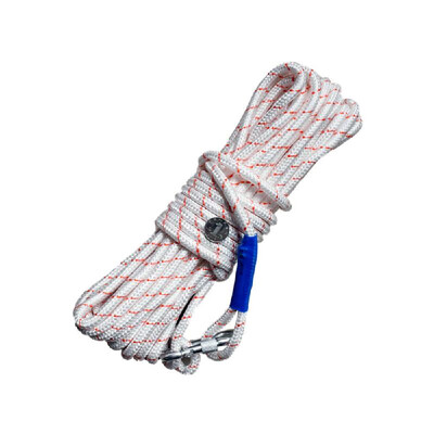 

Rock Climbing Rope 10mm Diameter Outdoor High Strength Safety Rope Fire Escape Safety Braided Cord 20 Meters