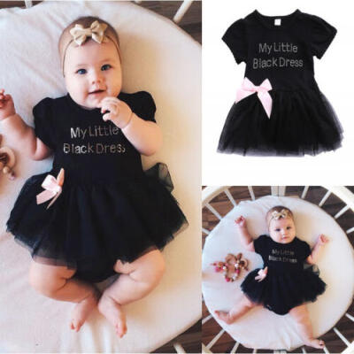 

Newborn Infant Baby Girl Tutu Romper Dress Jumpsuit Bodysuit Outfits Clothes