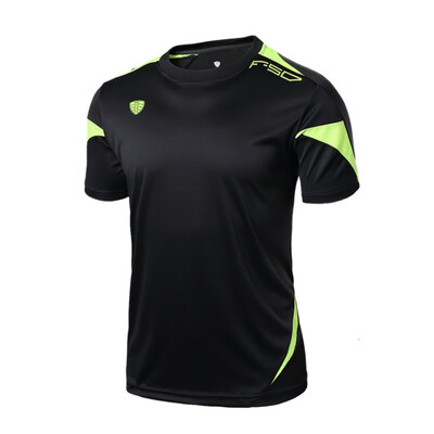 

2018 Mens T-shirt Outdoor Clothing Stretch Sportswear Outdoor Running Speed Dry Clothes