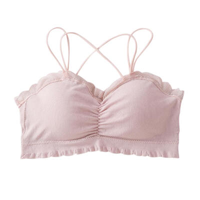 

Sexy Lace Push Up Bra Solid Backless Seamless Full Cup Women Strap Lingerie