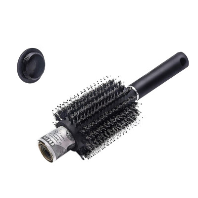 

Removable Lid Portable Safe Hair Brush Comb For Outdoor Resuable Travel Storage Cash Jewelry Small items Hair Brush