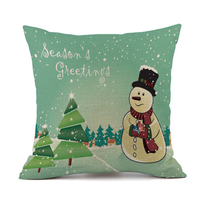 

Tailored Christmas Sofa Bed Home Decoration Festival Pillow Case Cushion Cover