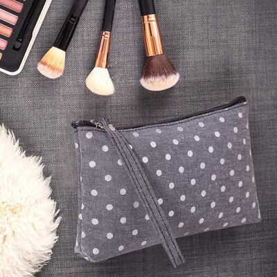 

Gobestart Cotton And Linen Large-Capacity Cosmetic Bag Multi-function Travel Cosmetic Bag