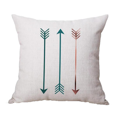 

〖Follure〗Geometric Patterns Animal Painting Linen Pillowcase Decorative Pillow Covers
