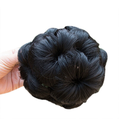 

Gobestart Pretty Woman Girl Ponytail Holder Hairpiece Wig Hair Ring Bun