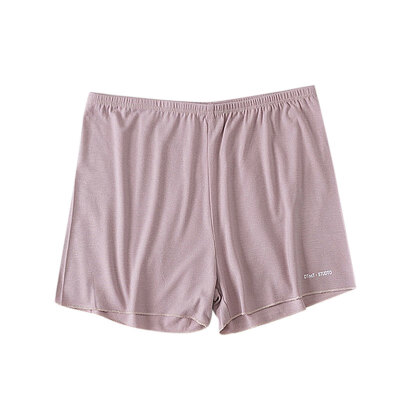 

Women Casual Modal Cotton Blend Stretchy Solid Color High Waist Stretchy Ultra Thin Shorts