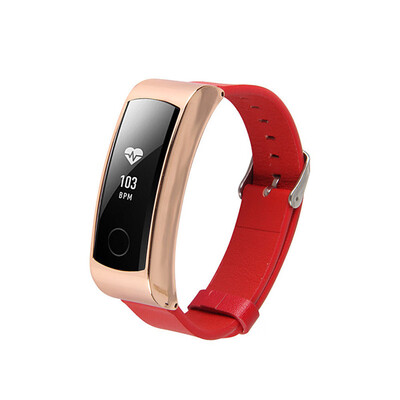 

〖Follure〗Leather Accessory Band Bracelet Watchband For Huawei Honor Band 3 BK