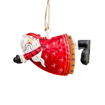 

Toponeto Christmas Decor Gifts Iron Pendant Tree Ornament Party Home Hanging Decor