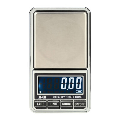 

100g001g LCD Digital Pocket Jewelry Scale Precision Balance Mini Electronic Scale Weighing Tools