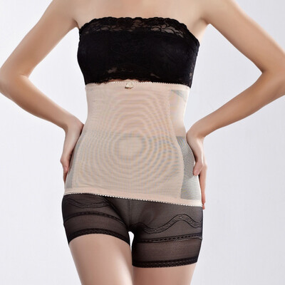 

Women Corset Hot Slimming Body Shaper Belt Band Postpartum Belly Recovery Girdle Tummy Wrap Shapers H72M
