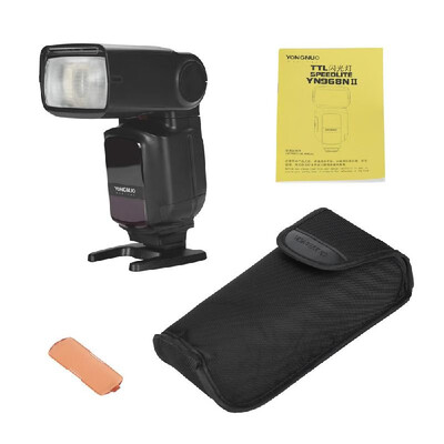 

YONGNUO YN968N II Wireless TTL Flash Speedlite 18000s HSS Built-in LED Light 5600K for Nikon DSLR Cameras Compatible with YN622N