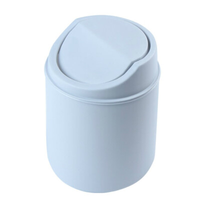 

Siaonvr Mini Desktops Mini Creative Covered Kitchen Living Room Trash Can