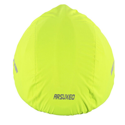 

Waterproof 1pc Helmet Cover Windproof Shrink Rope Night Riding Bicycle Outdoor