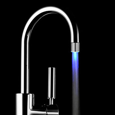 

〖Follure〗Temperature Sensor 3 Color Kitchen Water Tap Faucet Glow Shower LED Light Glow