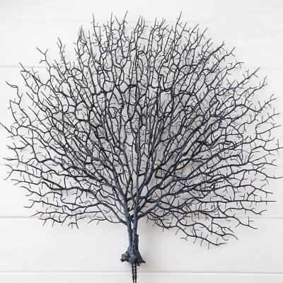 

Simulation Coral Branch Plant Plastic Peacock Tree Sea Tree Dried Branch Artificial Decorations