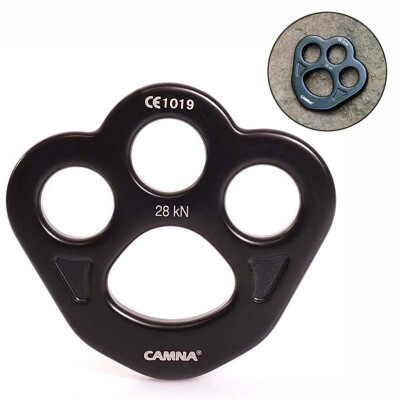 

Aluminium Magnesium Alloy Descender Rigging Plate Black Accessaries