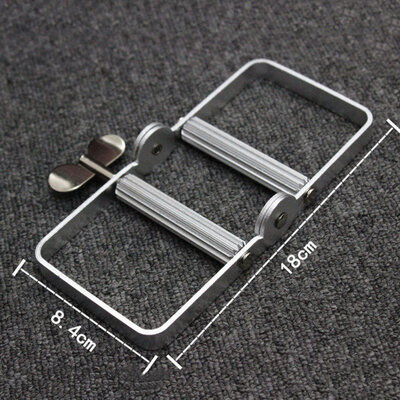

Aluminum Tooth Paste Dispenser Tool Tube Squeezer Toothpaste Squeezer Bathroom Supplies