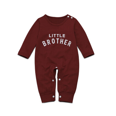 

Autumn Clothings For Infant Baby Boys Girls Long Sleeve Letters Print Rompers Kids Casual Jumpsuit
