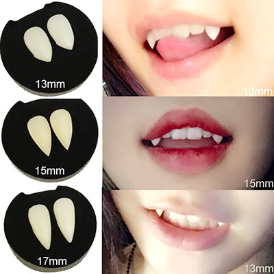 

Halloween role playing denture Prop reusable Vampire zombie devil teeth Non-toxic lifelike Halloween Decoration