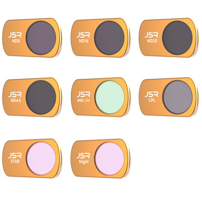 

Siaonvr 8pcsSTAR Night CPL UV ND8 ND16 ND32 ND64 Camera Lens Filters For DJI MAVIC MINI