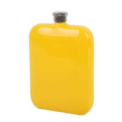 

5oz Flagon Hip Flask Alcohol Whiskey Wine Pot Scotch Flask Stainless Steel Folding Cup Leak Proof Barware Drink Square Shape