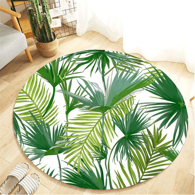 

〖Follure〗Botany Elements Blanket Round Bathroom carpet 55cm