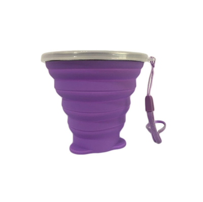 

Explosion models silicone folding cups outdoor climbing travel telescopic cups convenient pocket cups Report