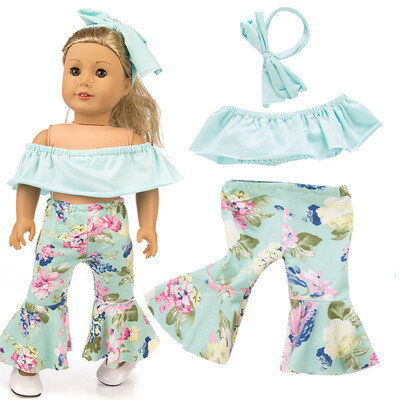 

〖Follure〗Doll Baby Clothes Pants Suit For American Girl Dolls 18 Inch Accessory Toy BU