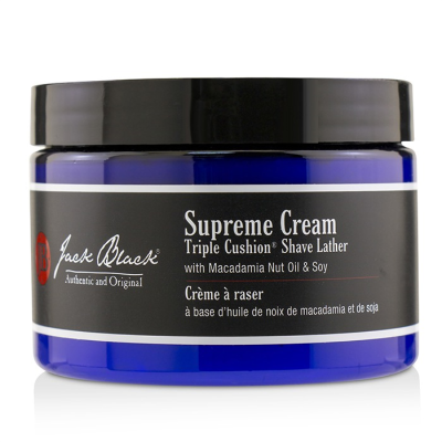 

JACK BLACK - Supreme Cream Triple Cushion Shave Lather 270g95oz