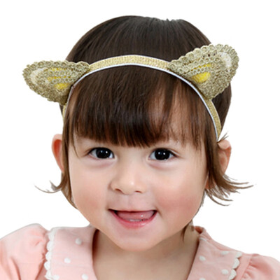 

1 Pcs Kids Girls Headband Toddler Girl Baby Cat Ears Hair Band Accessories Headwear N