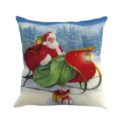 

Tailored Christmas Pillow Cover Pillowcases Decorative Sofa Cushion Cover 45x45cm