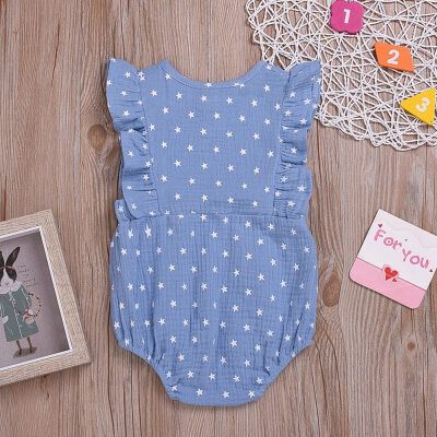 

WEIXINBUY New Cute Baby Romper Toddler Girls for Newborn Cotton Rompers