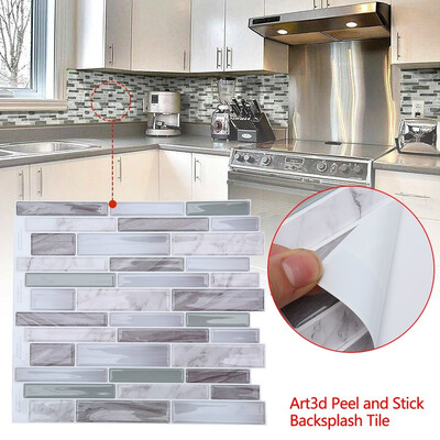 

Art3d Peel&Stick Backsplash Tile for Kitchen Sticker Self-adhesive