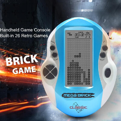 

Pocket Handheld Video Game Console 3in LCD Mini Portable Brick Game Player w Built-in 26 Games