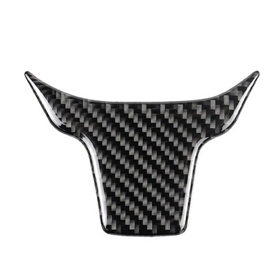 

Carbon Fiber Steering Wheel Panel Cover Trim Replacement For Honda Civic 2016 Car Interior Decor