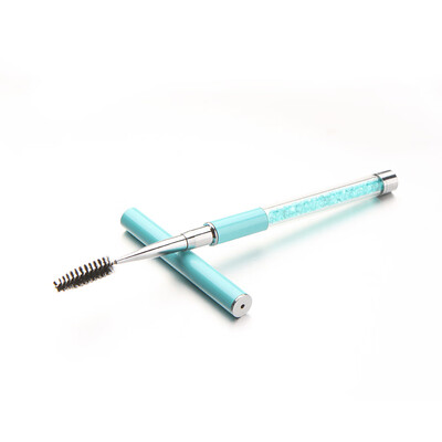 

Gobestart 1PCSHigh Quality Crystal Eyelash Brush Mascara Wands Applicator Spoolers Makeup