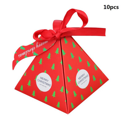 

Christmas Candy Box Decorative Gift Box Paper Treat Boxes Present Packaging For Party