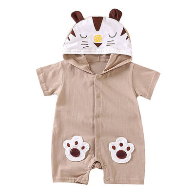 

Newborn Baby Clothes Short Sleeve Summer Baby Rompers Soft Infant Clothing Toddler Baby Boy Girl Cartoon Jumpsuit